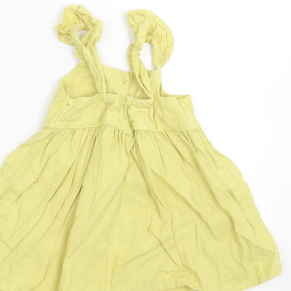 NEXT Girls Yellow A-Line Size 9-12 Months