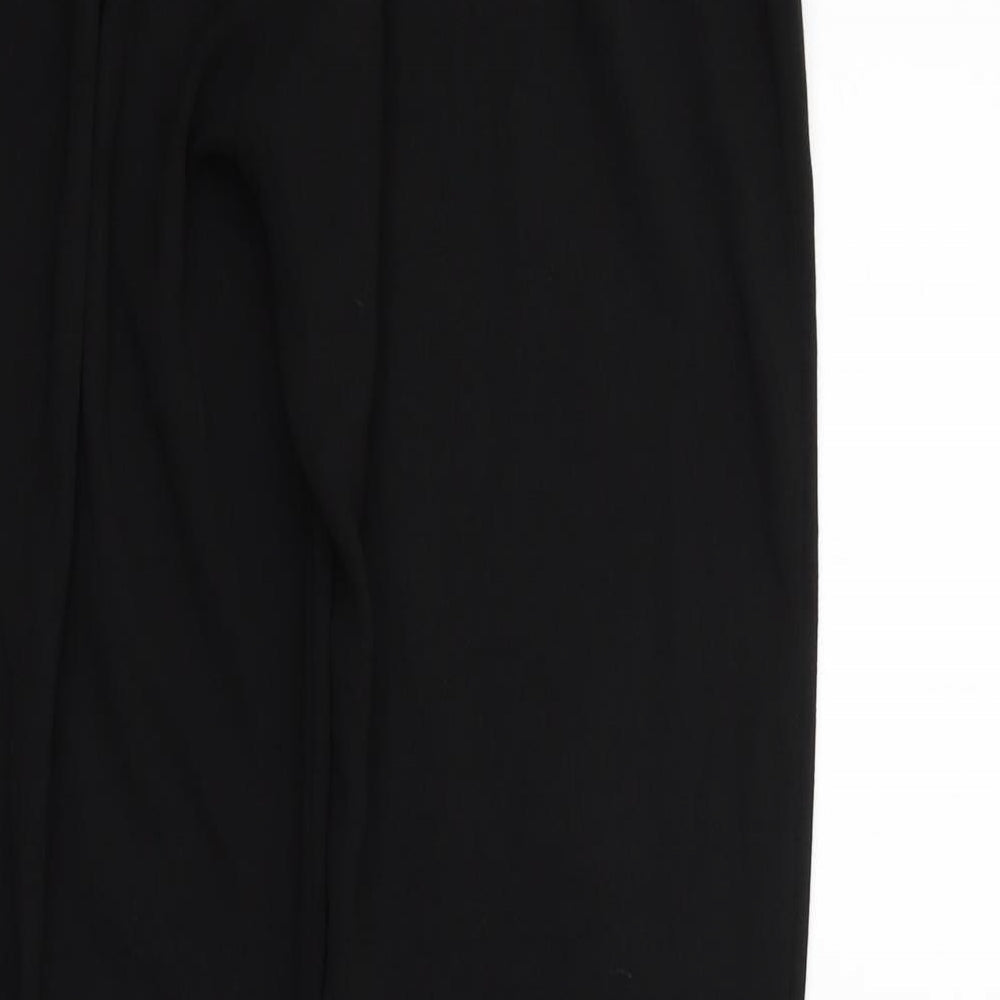 Womens UK Size 10 Primark Regular Fit Black Trousers