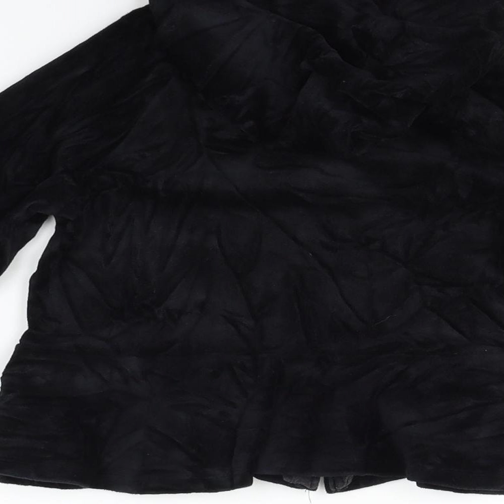 Gap Girls Black Full Zip Jumper Size 3 Years - CAT