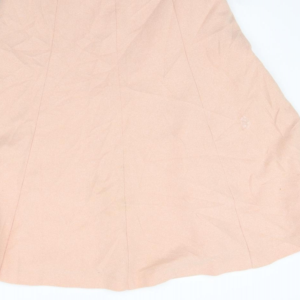 MATCH SET Womens Pink Flare Skirt Size 14