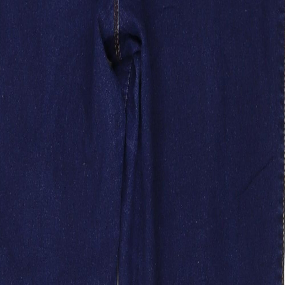 denim co Womens Blue Skinny Jeans Size 14 L24 in