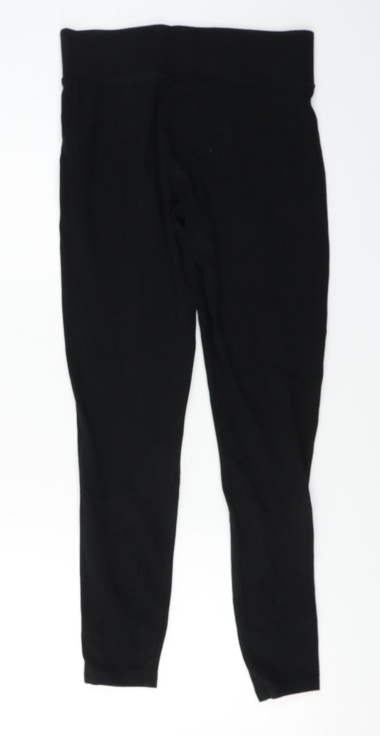 New Look Womens Black Sweatpants Trousers Size 12 L23 in