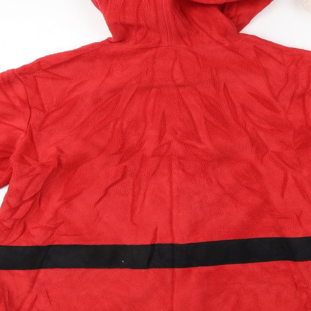 Brand and care label for Atmosphere women’s red jumper, size UK 10
