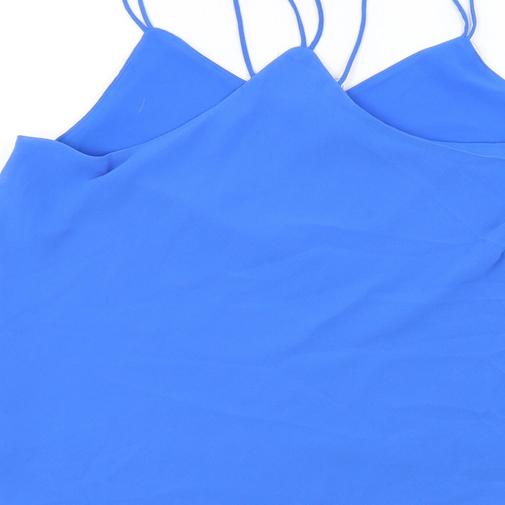 Mens UK Size 14 New Look Blue T-Shirt