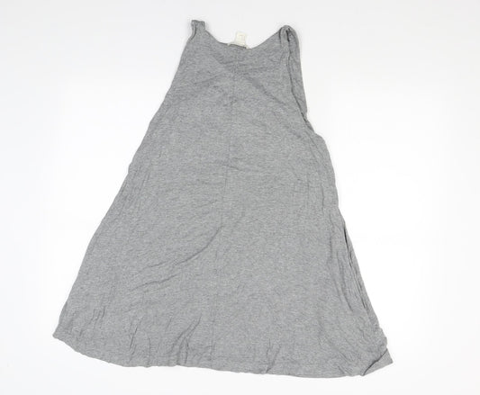 Womens UK Size S H&M Grey Tunic Tank