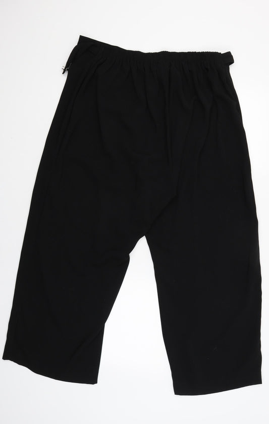 essence Womens Black Trousers Size XL L23 in