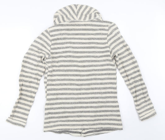 George Womens Beige Striped  Jacket  Size 10