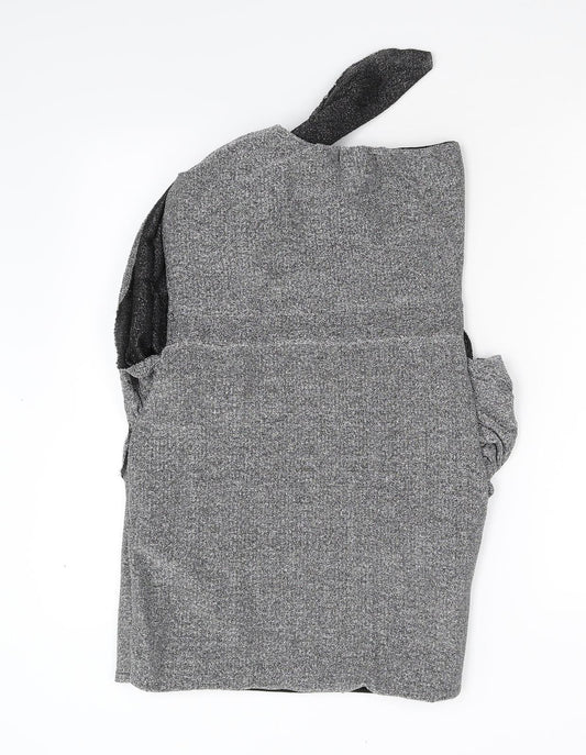 Femme Luxe Womens Silver Mini Size S