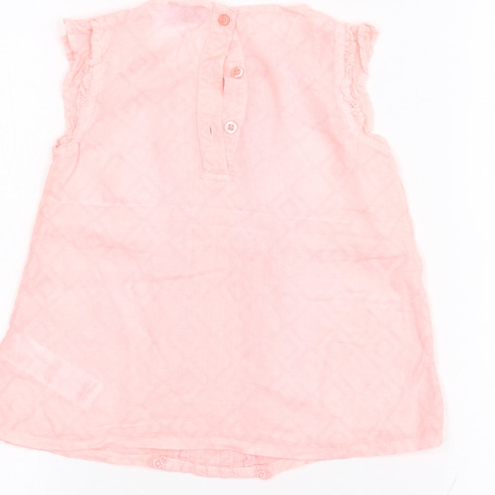 F&F Baby Pink Basic T-Shirt Size 18-24 Months
