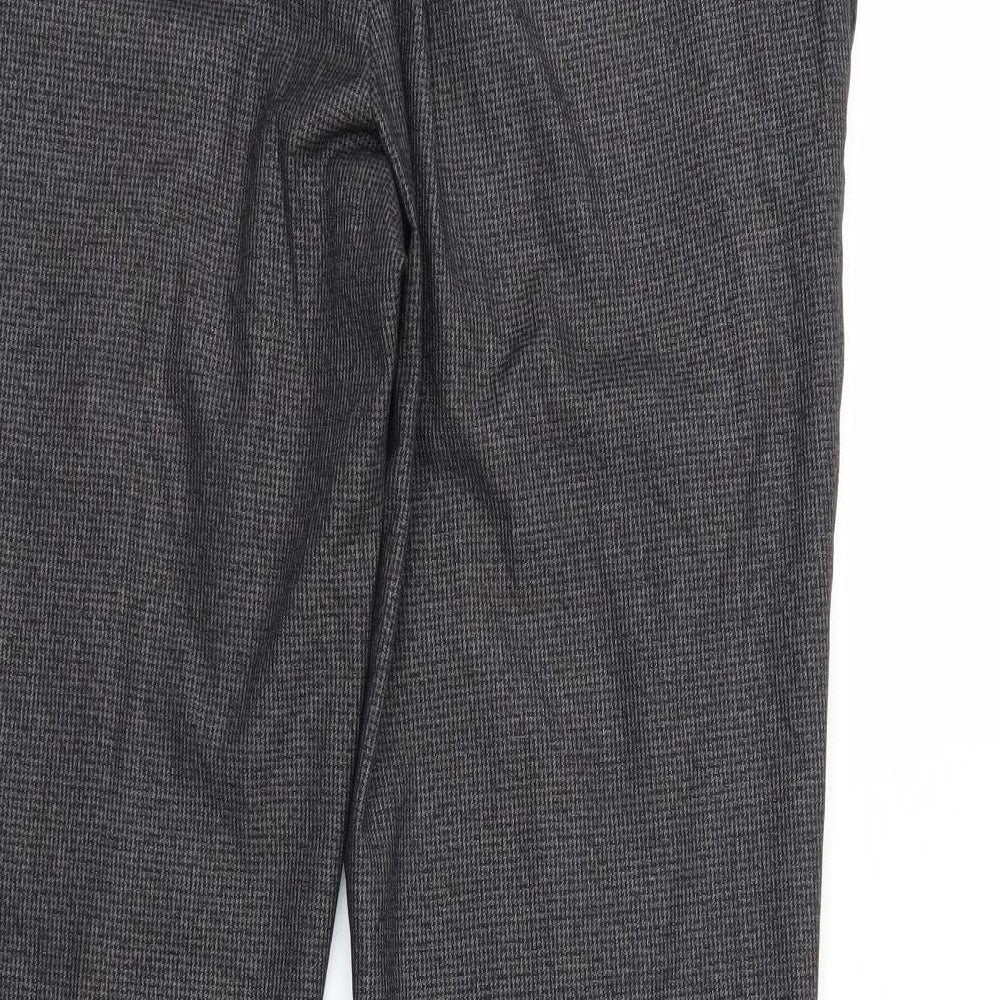 Burton Menswear Mens Grey Trousers Size 34 in L28 in