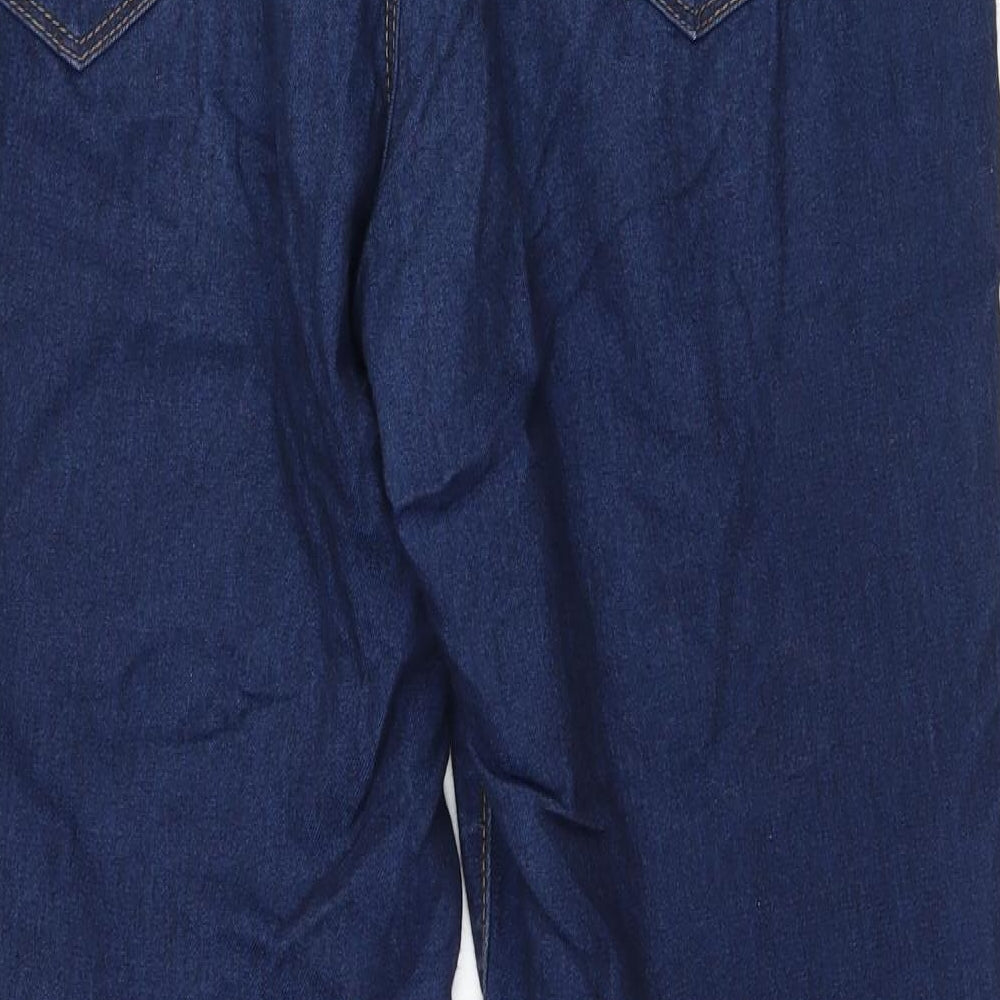 Denim & Co. Womens Blue Denim Skinny Jeans Size 12 L26 in
