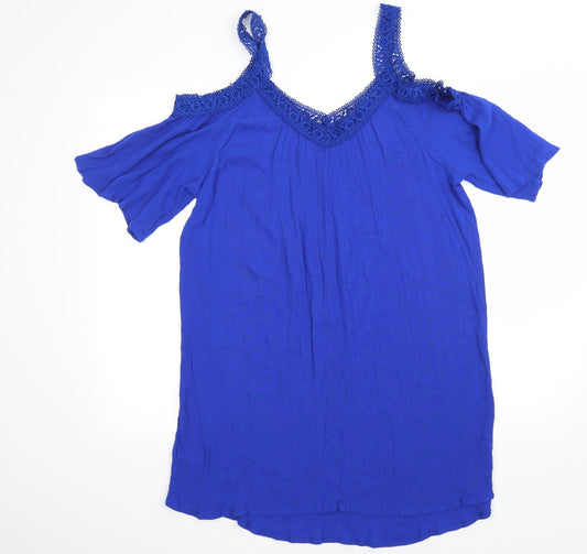 Matalan Womens Blue A-Line Size 12