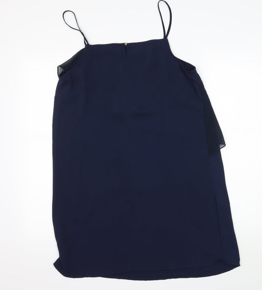 Blue Chameleon Womens Blue Slip Dress Size 12