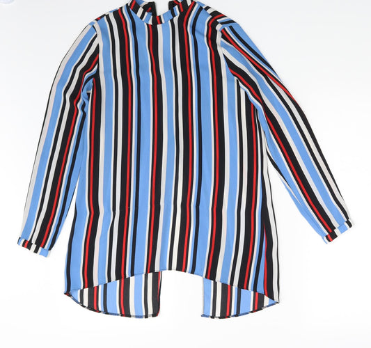 Womens UK Size 6 Atmosphere Multicoloured Basic Blouse