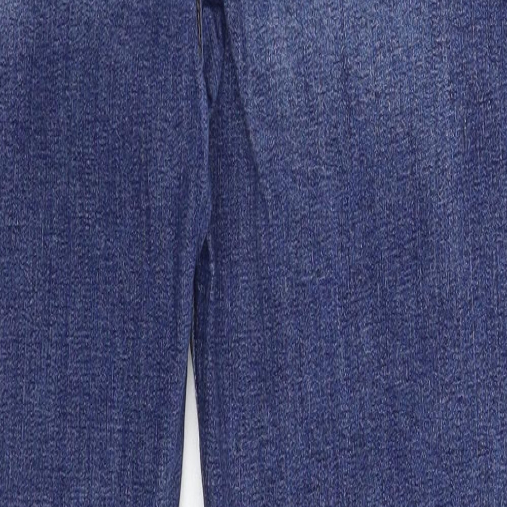 Denim & Co. Womens Blue Denim Skinny Jeans Size 10 L29 in