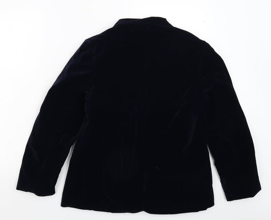 Womens UK Size 16 Preworn Regular Blue Blazer