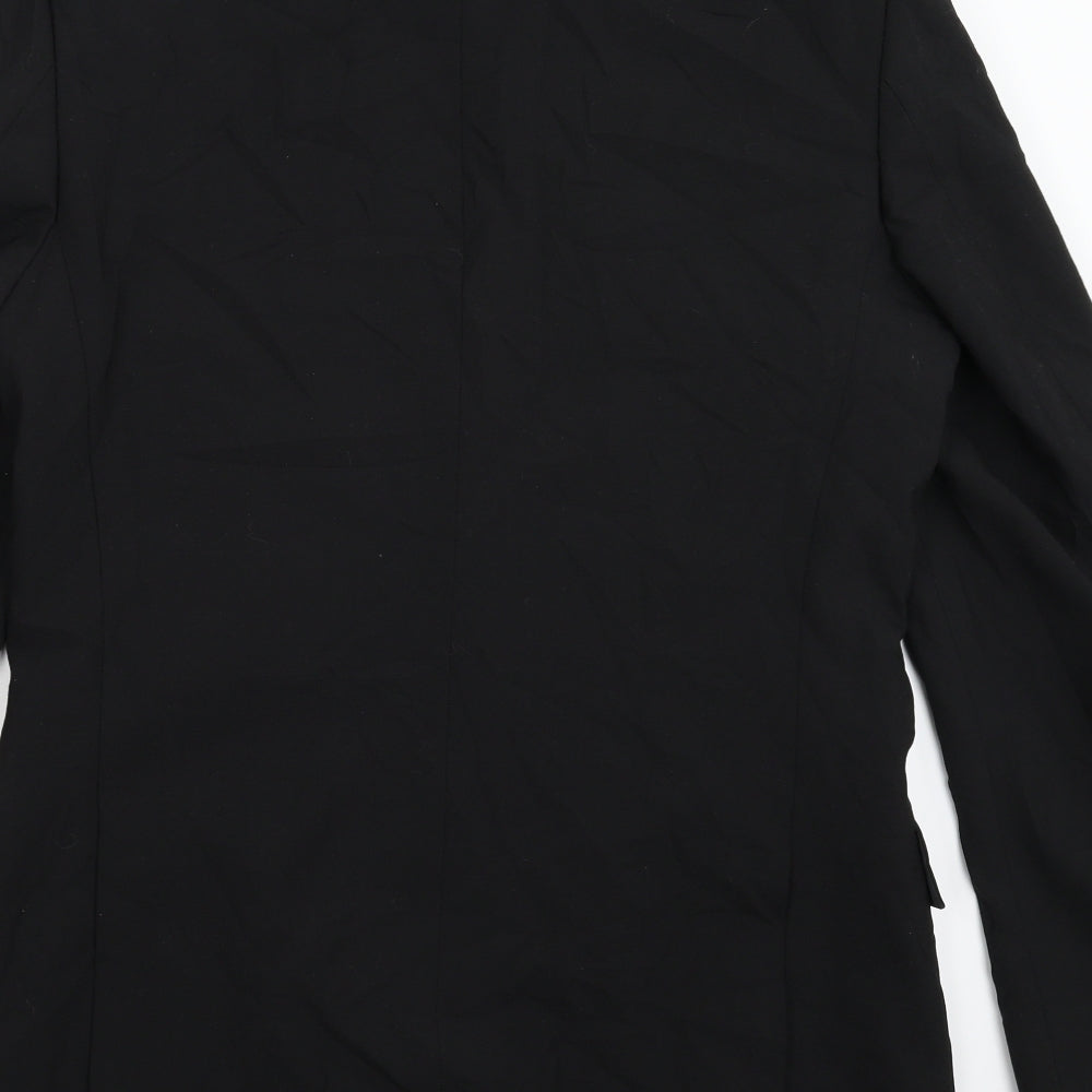 Mens UK Size 40 Karl Jackson Regular Black Suit Jacket
