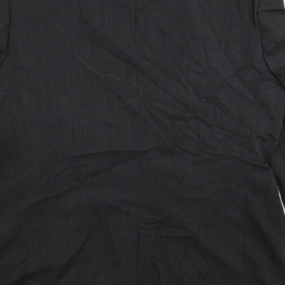 Mens UK Size 42 Karl Jackson Regular Black Suit Jacket