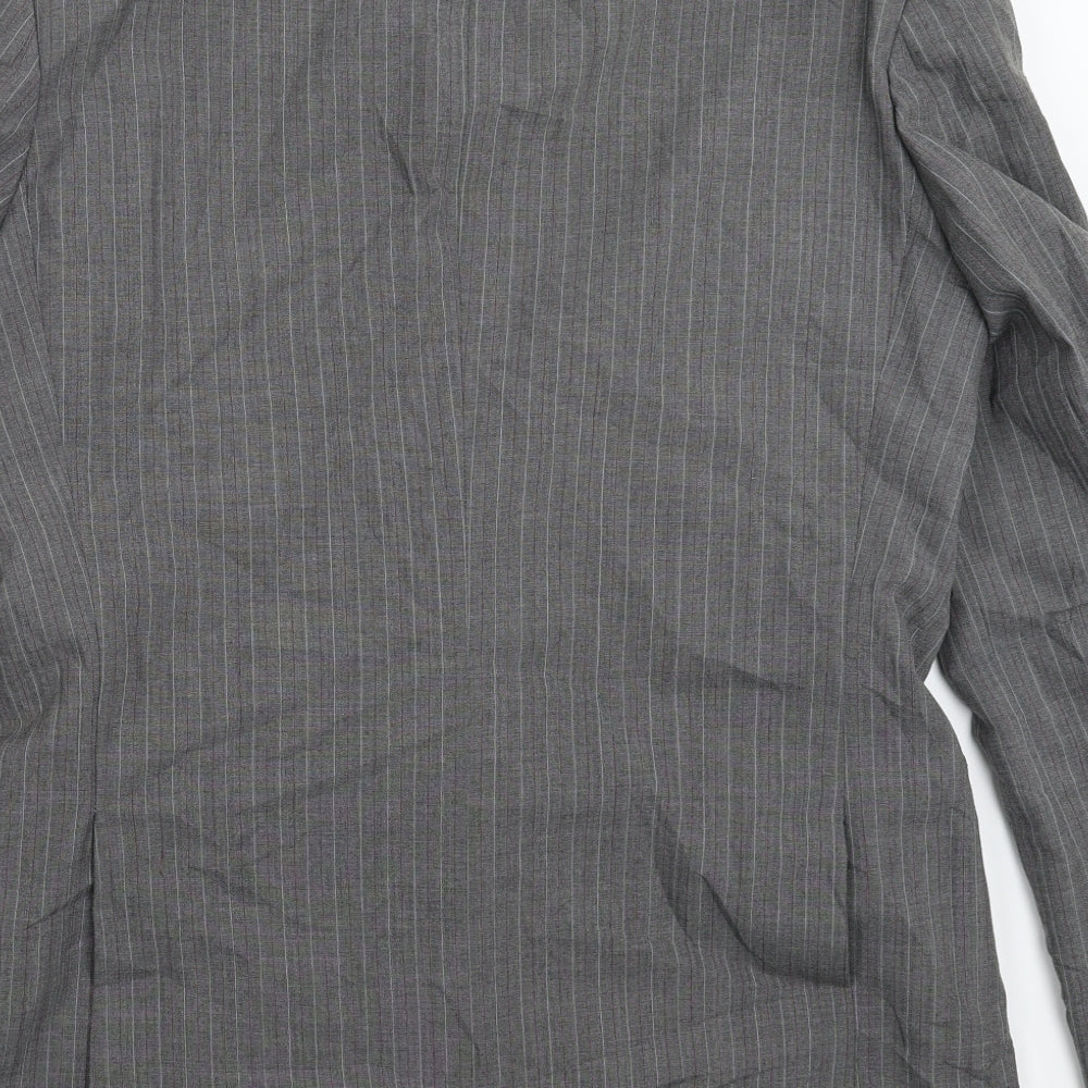 Mens UK Size 40 Mr Harry Regular Grey Suit Jacket