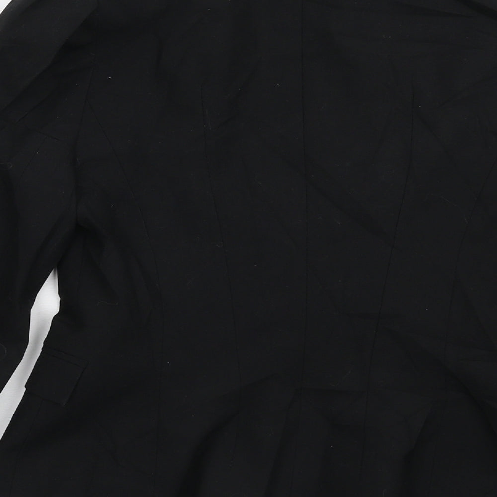 Zara Womens Black Jacket Suit Jacket Size S