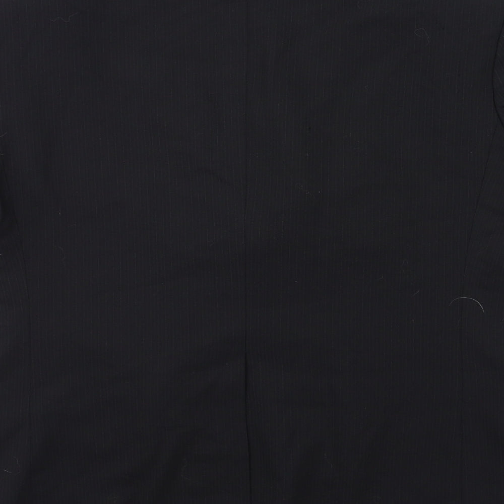 Mens UK Size 38 Johnathan Adams Regular Black Suit Jacket