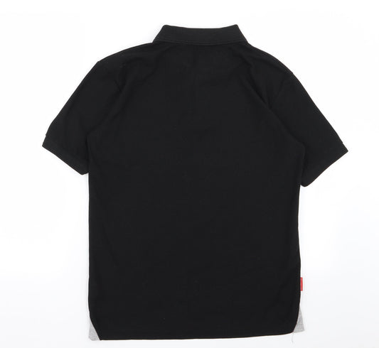Slazenger Mens Black Polo Size S