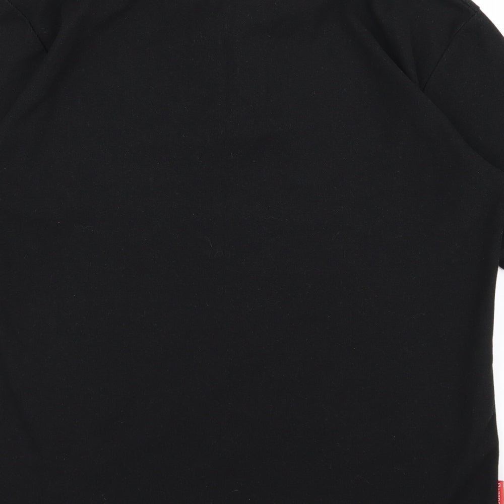 Slazenger Mens Black Polo Size S