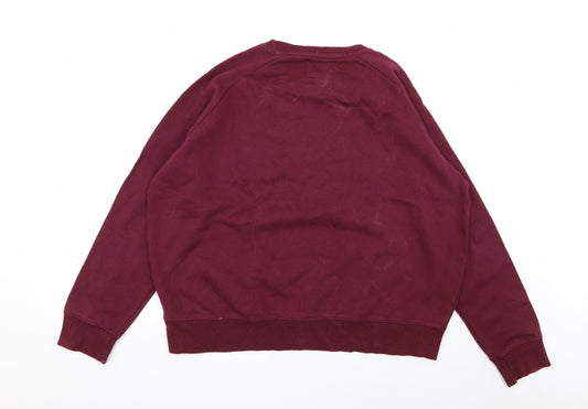 Cedar Wood State Mens Red Pullover Jumper Size 2XL