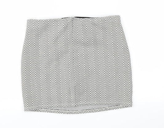 Primark Womens Grey   A-Line Skirt Size 14