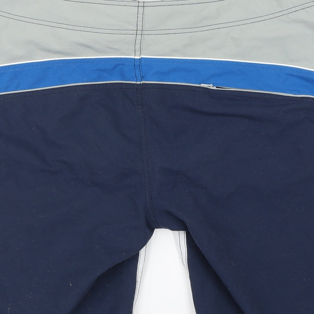 denimseventythree Mens Multicoloured Floral Bermuda Shorts Size M