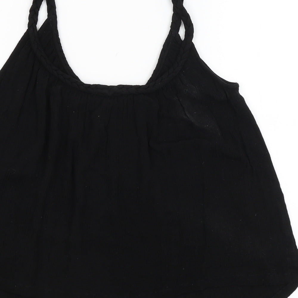 Boohoo Womens Black Camisole Tank Size 6