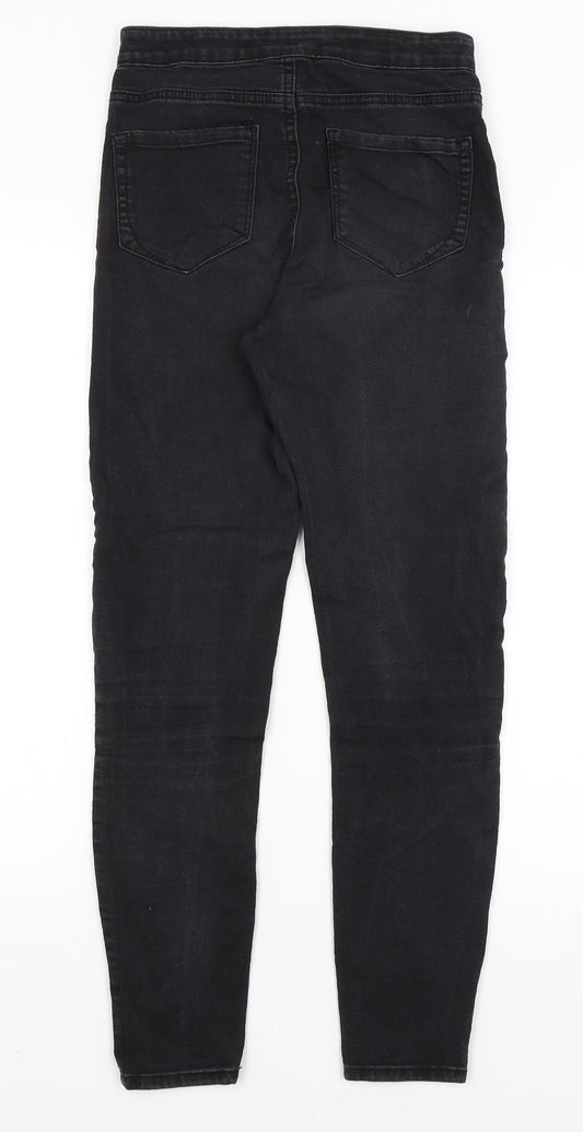 Denim Co Womens Black Skinny Jeans Size 8 L27 in