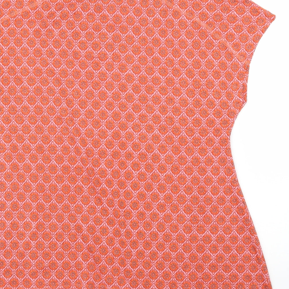 Womens UK Size 14 NEXT Pink Basic Blouse