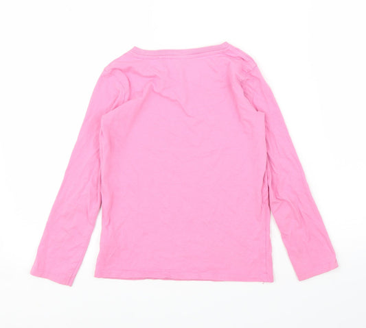 NEXT Womens Pink Basic T-Shirt Size 8 - Unicorn