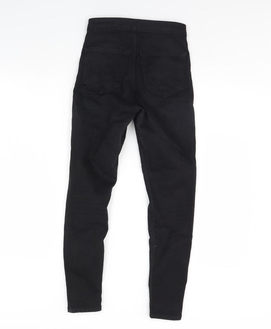 Womens UK Size 26 in Topshop Regular Fit Skinny Black Jeans