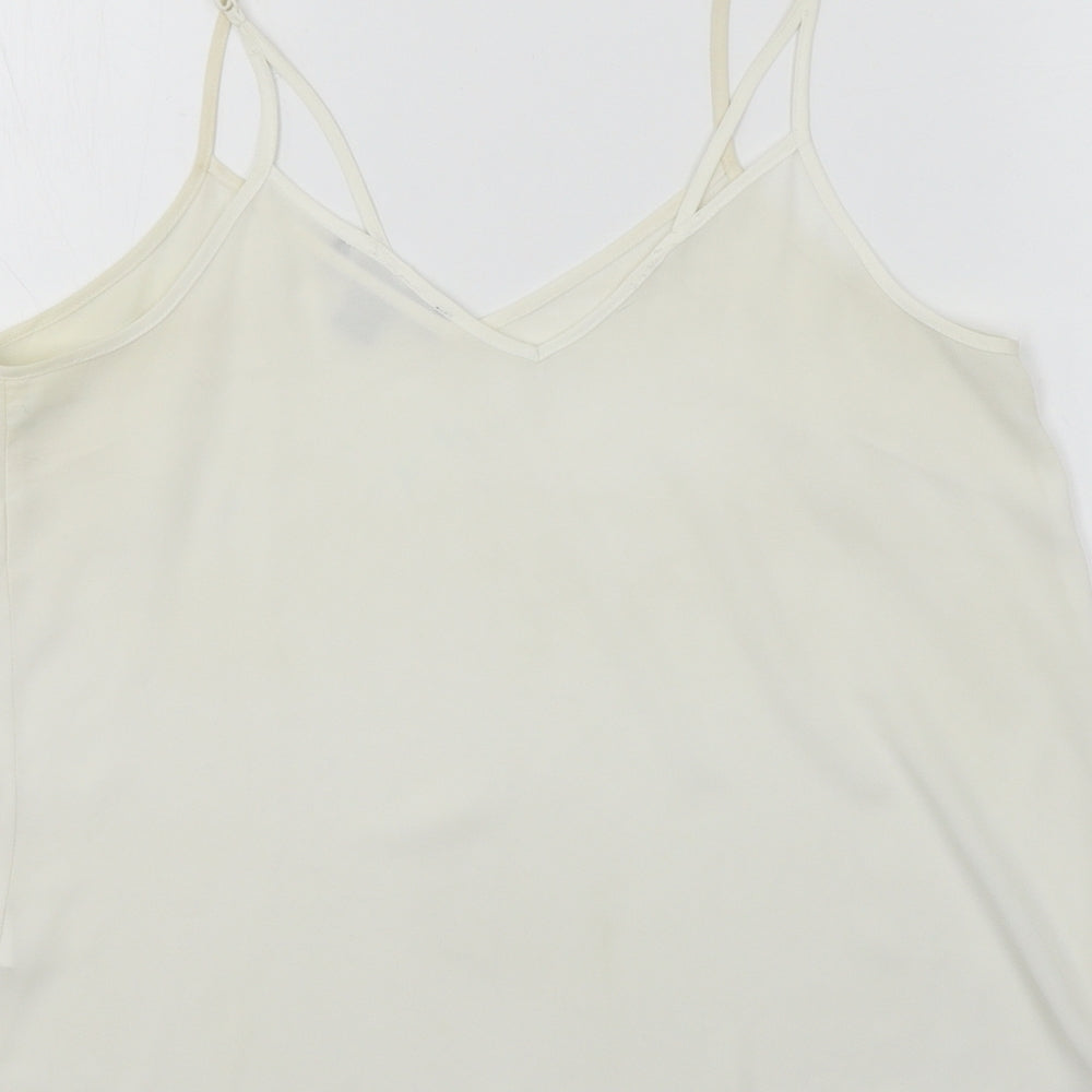 Primark Womens White Basic T-Shirt Size 12