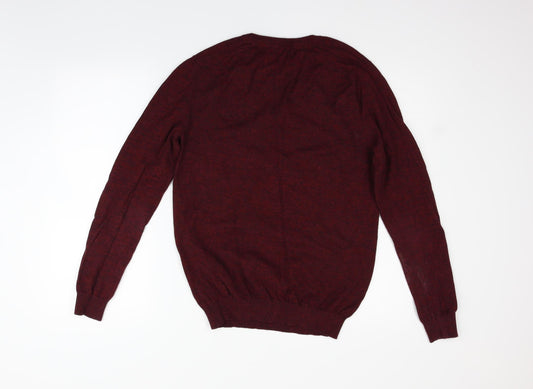 River Island Mens Red Pullover Jumper Size M