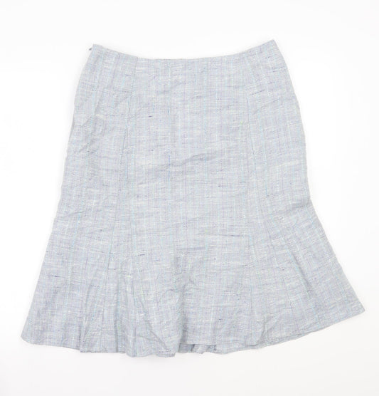 NEXT Womens Blue   A-Line Skirt Size 12