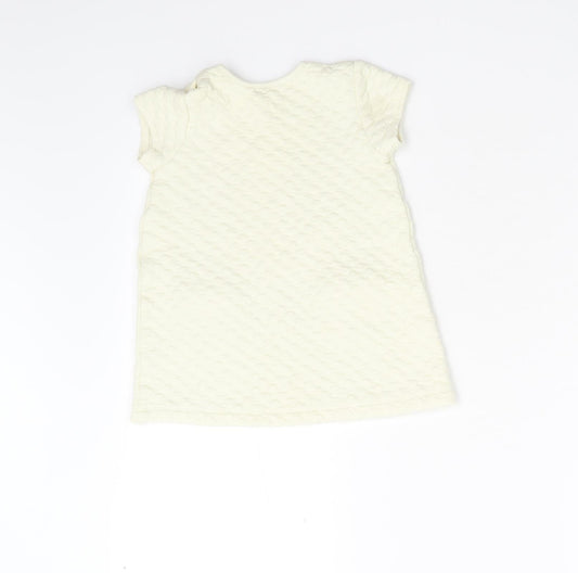 Nutmeg Ivory Jumper Dress Size 18-24 Months