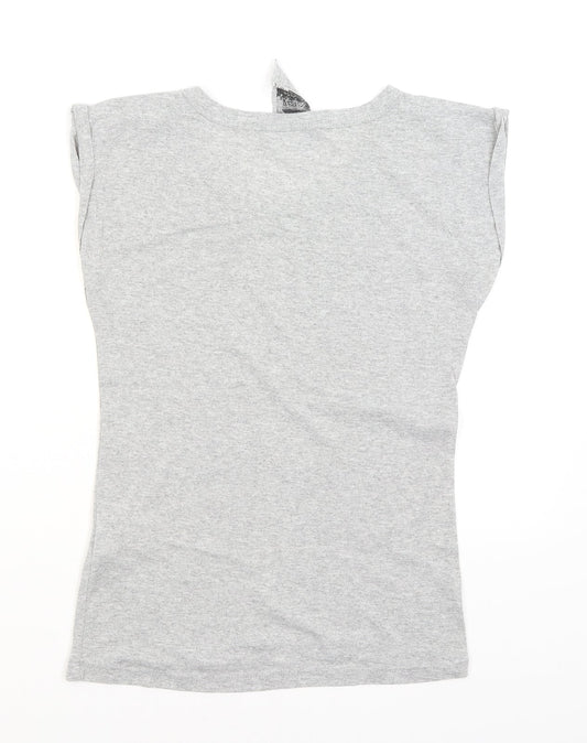 Preworn Mens Grey T-Shirt Size S