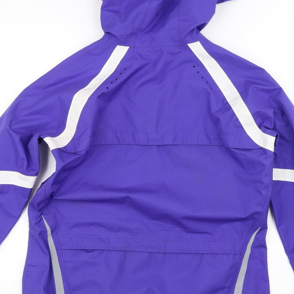 F&F Womens Purple Rain Coat Coat Size 8