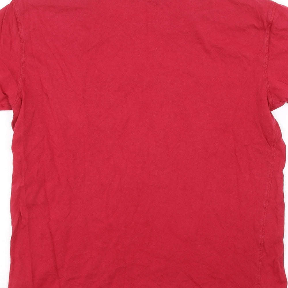 NEXT Mens Red T-Shirt Size S