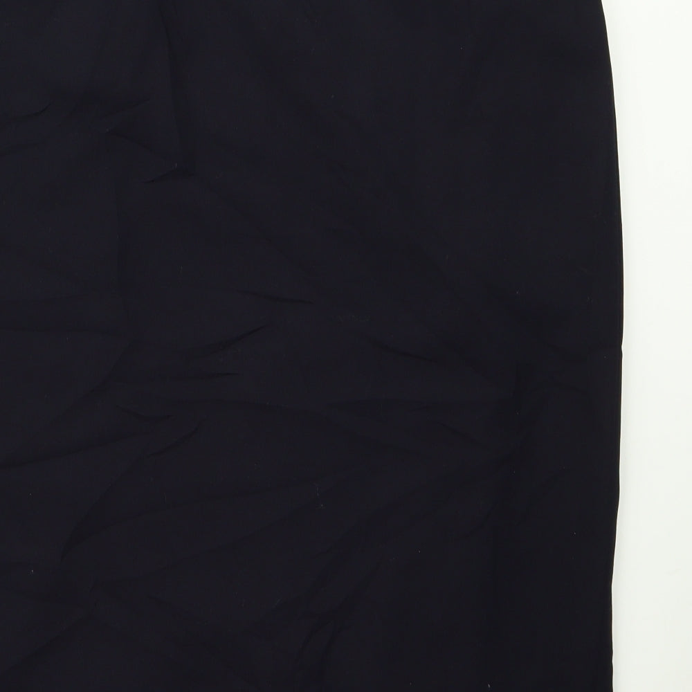 Basler Womens Black Rayon Straight & Pencil Set Size 34