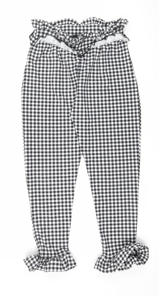 Womens UK Size 8 PRETTYLITTLETHING Regular Fit Grey Trousers