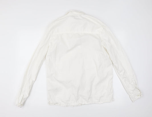 ASOS Mens White Button-Up Size M