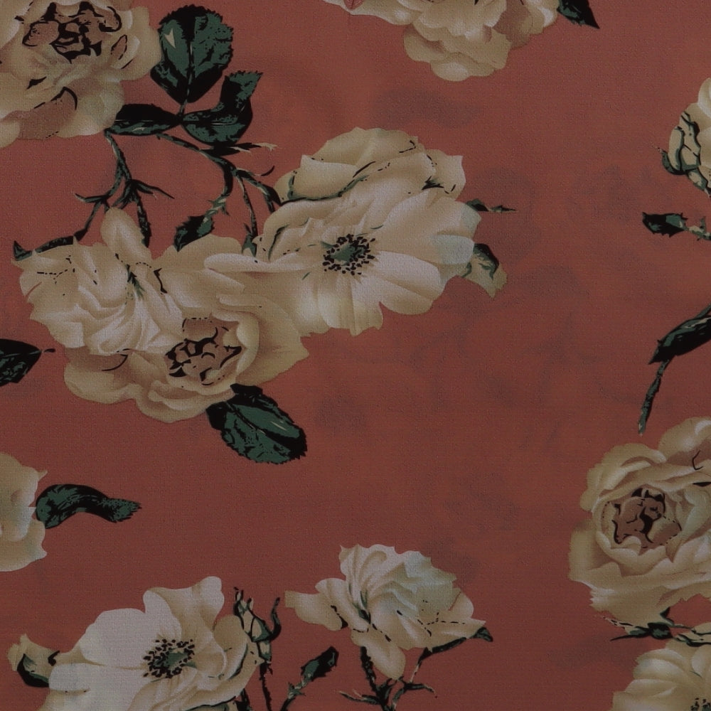 SheIn Womens Pink Floral Basic Blouse Size XS