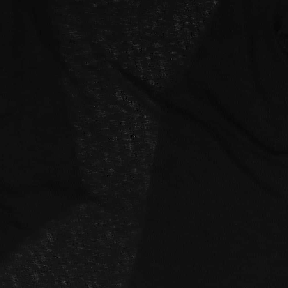 Divided Womens Black Tunic Jumper Size S