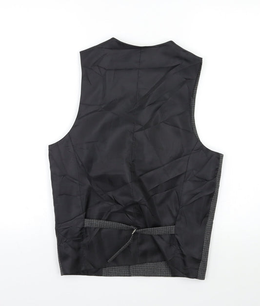 ASOS Mens Grey Check Jacket Suit Jacket Size 36