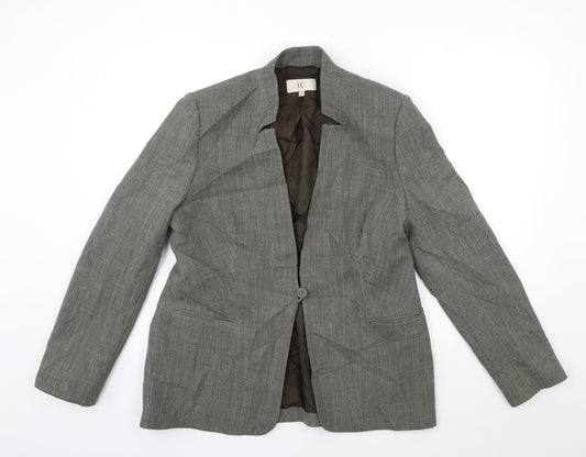 Womens UK Size 14 Country Casuals Regular Grey Suit Jacket