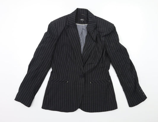 Womens UK Size 12 Marks and Spencer Regular Black Blazer